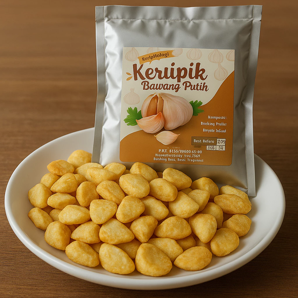 Keripik Bawang Putih Super