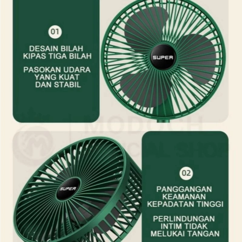 Kipas Lipat Efisien