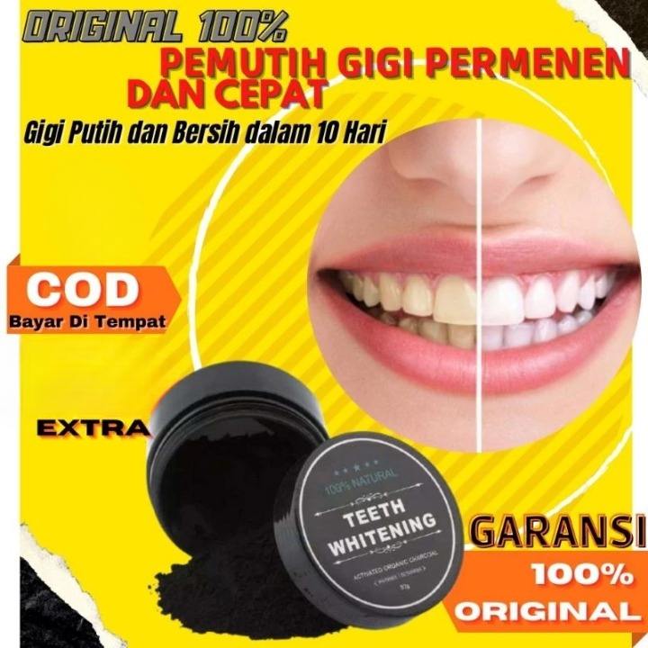 Bubuk Charcoal Pemutih Gigi