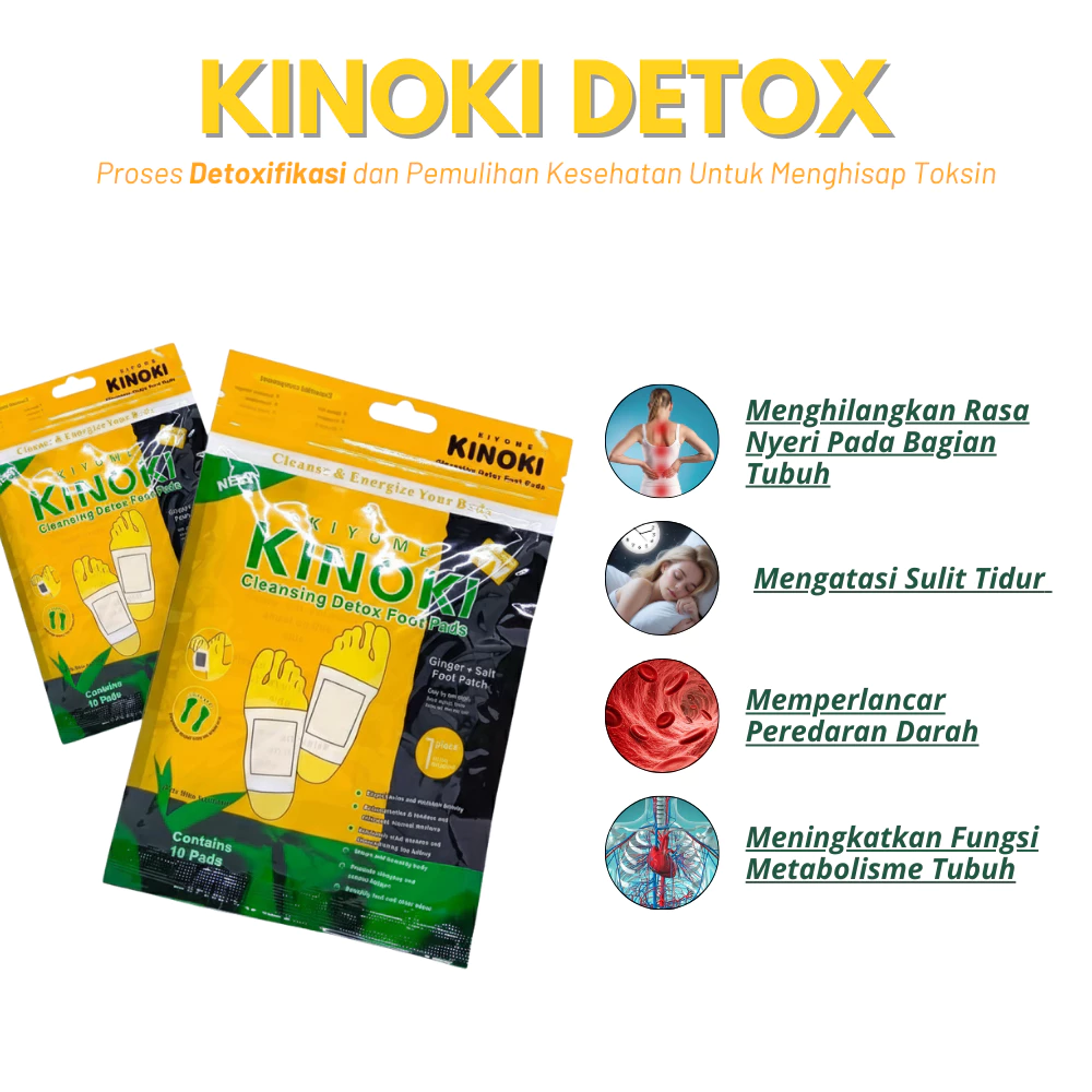 Produk Kinoki Gold