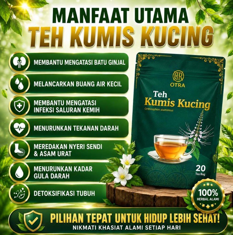 Teh Kumis Kucing Herbal